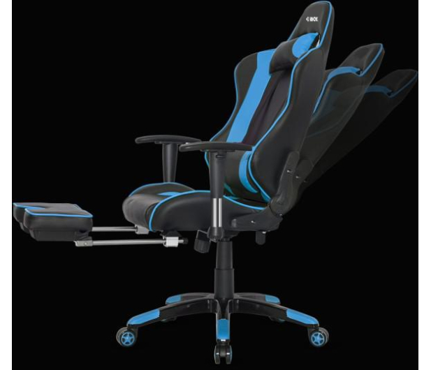 iBOX Fotel gamingowy IBOX Aurora GT1 Gaming Czarno-niebieski GT1C - 1380196 - zdjęcie 6